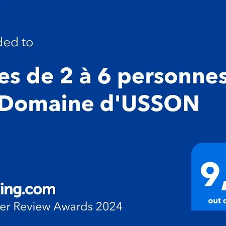 De 2 A 11 Personnes Au Domaine D'usson *